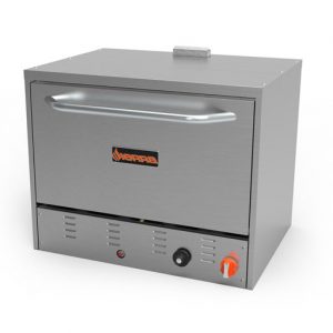 Sierra Pizza Oven, natural gas, countertop, 36"W, manual controls, (2) 31"W x 22-3/8"D adjustable Meteorite™ ceramic decks, (3) deck positions spaced at 2-3/4" apart, adjustable temperature from 300­°F to 650­°F, stainless steel interior with porcelain coated door liner, insulated double wall construction, stainless steel top, front & sides, (1) 30,000 BTU U-type burner, (4) 4" adjustable stainless steel feet, cETLus, ETL-Sanitation (ships with LP conversion kit)