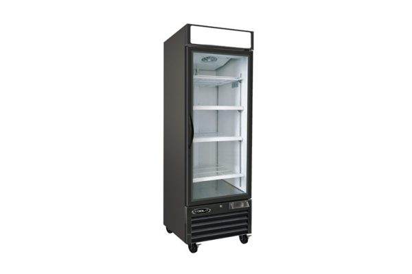 KGF-23 single glass door freezer