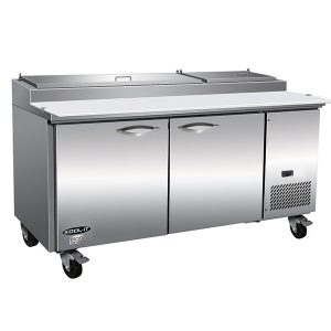 KPP67 pizza prep table refrigerator