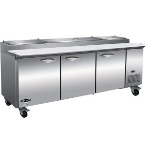 KPP93 pizza prep table refrigerator