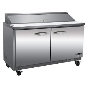 KSP48M sandwich prep table refrigerator