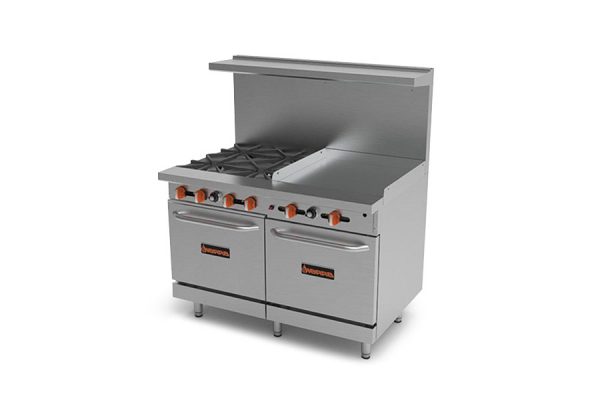 SR-4B-24G-484 burner Gas range with griddle