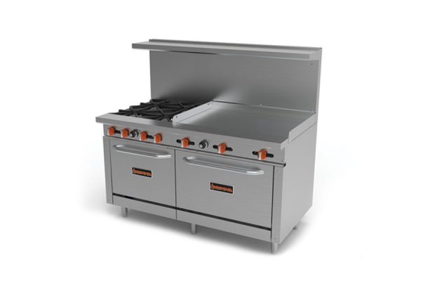 SR-4B-36G-60 Gas range with griddle