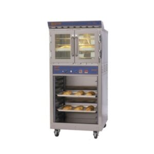 Commercial Bakery Oven & Proofer Combo – Stainless Steel, Mobile Dual-Compartment Unit